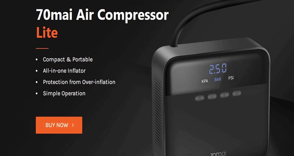 Bơm Lốp Ô Tô 70Mai TP03 Chính Hãng